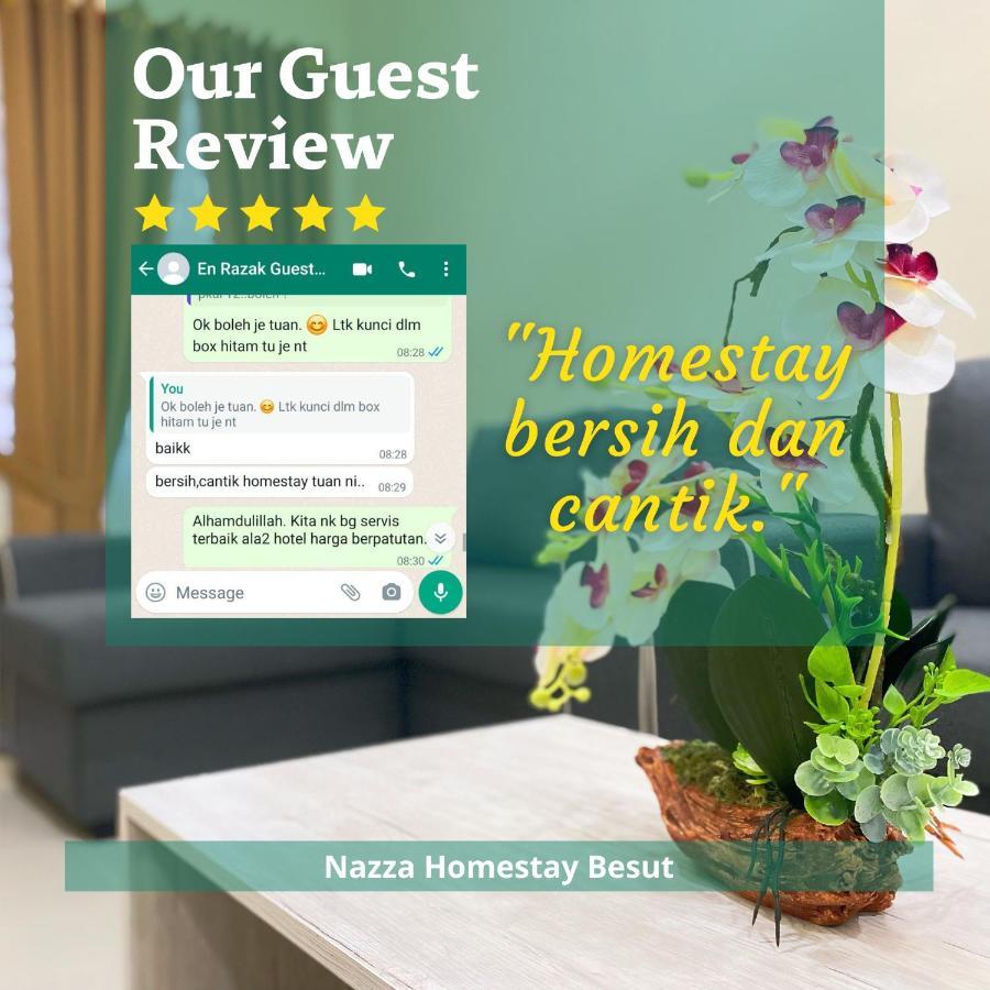 Nazza Homestay Besut With Swimming Pool Kampung Raja Exterior foto