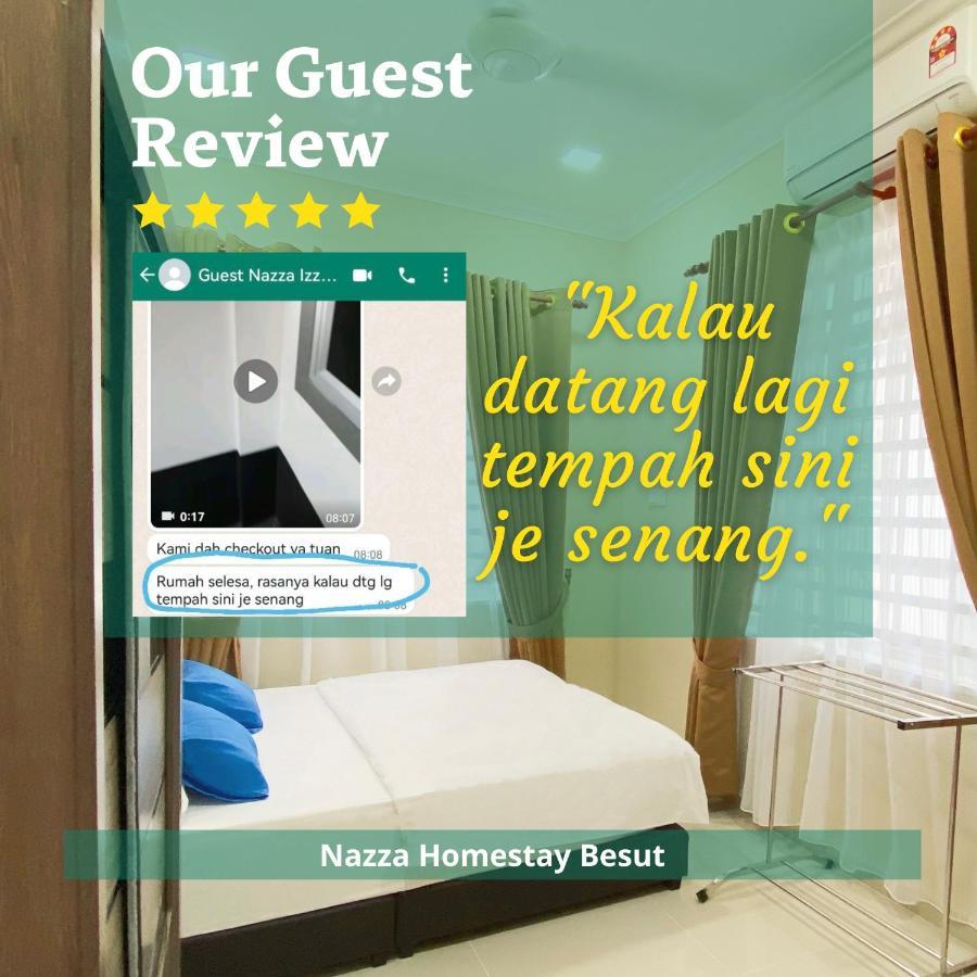 Nazza Homestay Besut With Swimming Pool Kampung Raja Exterior foto